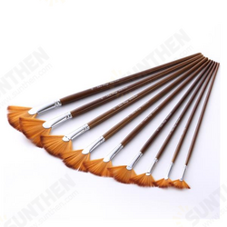 S9010 9Pcs Nylon Practical Writing Brush Supplies S9010 9Pcs Nylon Practical Writing Brush Supplies