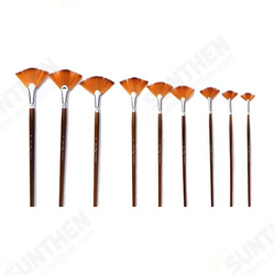 S9010 9Pcs Nylon Practical Writing Brush Supplies S9010 9Pcs Nylon Practical Writing Brush Supplies