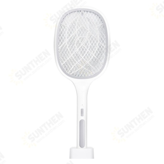 2 In 1 6/10 LED Mosquito Killer Lamp 3000V Electric Mosquito Swatter USB Rechargeable Insect Mosquito Repellent Trap