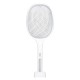 2 In 1 6/10 LED Mosquito Killer Lamp 3000V Electric Mosquito Swatter USB Rechargeable Insect Mosquito Repellent Trap