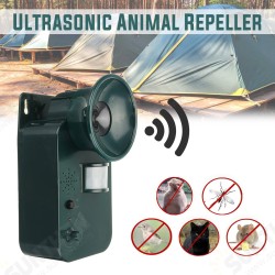 5000sqft 9V DC Ultra sonic Cordless Pest Animal Repeller Outdoor Safely Repel Various Animal 5000sqft 9V DC Ultra sonic Cordless Pest Animal Repeller Outdoor Safely Repel Various Animal