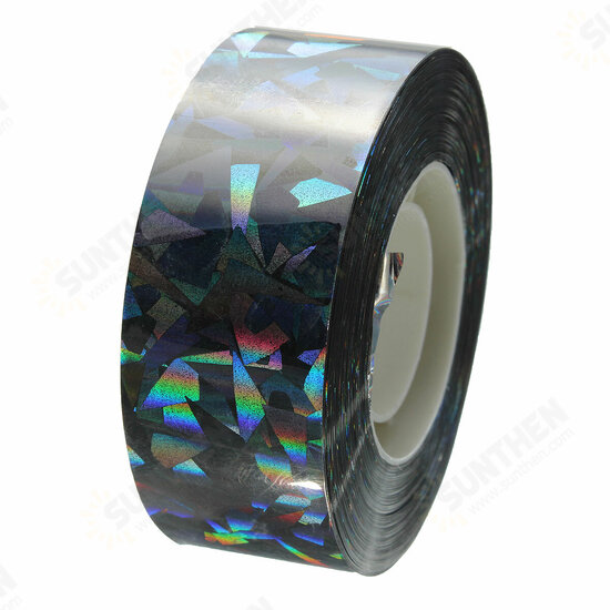 90M Bird Deterrent Tape Audible Visual Flash Pigeon Scare Ribbon Decorative Tape