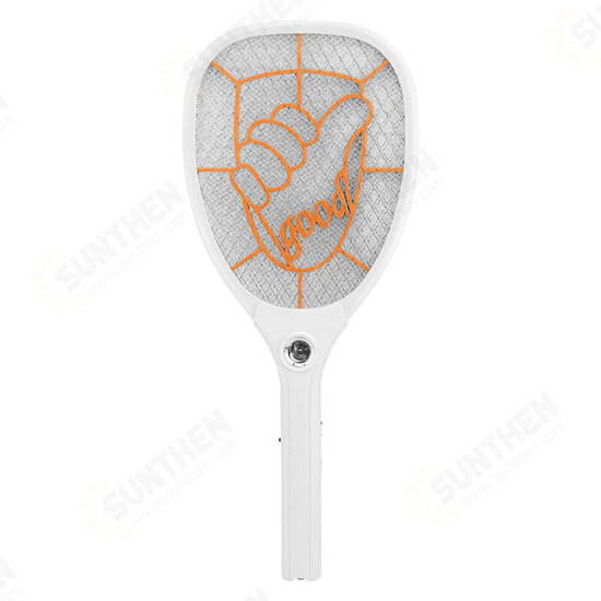 Electric Mosquito Racket Battery Portable Electric Mosquito Swatter Mini USB Charging Function Mosquito Killer