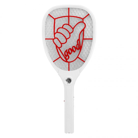 Electric Mosquito Racket Battery Portable Electric Mosquito Swatter Mini USB Charging Function Mosquito Killer