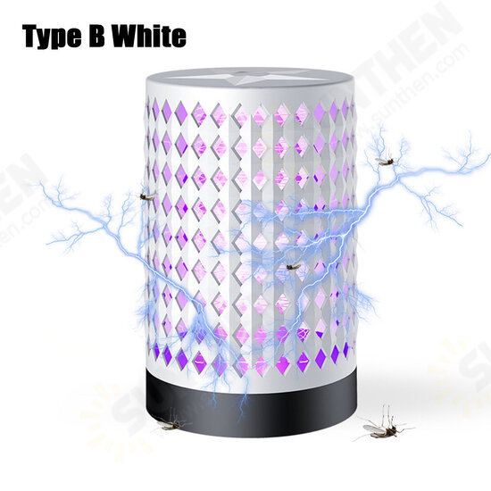 Mosquito Killing Lamp 360 Degrees Trapping USB Charging Cable Power UV Mosquito Killer