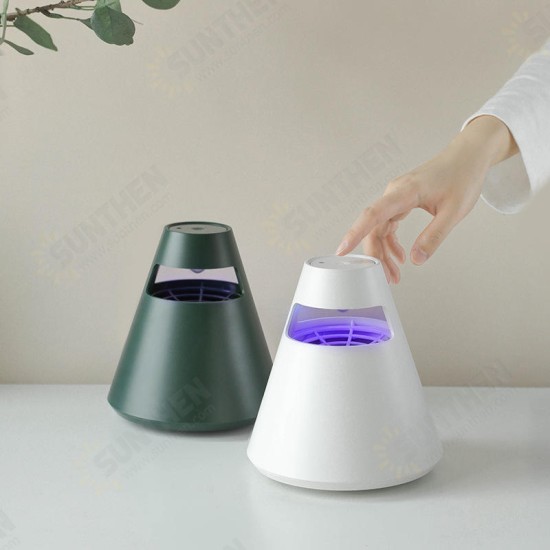 Mount Fuji Indoor LED Mosquito Dispeller Lamp Smart Light Sensor Photocatalyst Silent Insect Killer Lamp Fly Catcher