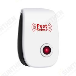 Multi-function Ultrasonic White Mosquito Repellent Blue Night Light Pests Repellent