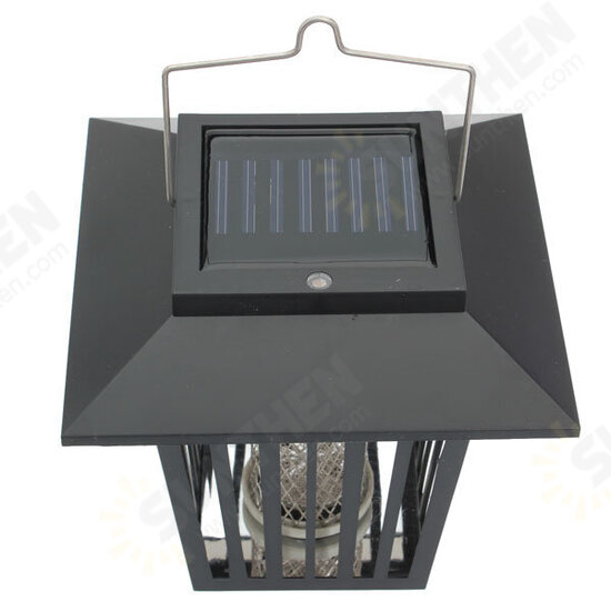 Solar Powered Mosquito Pest Zapper Lantern LED Lamp Light