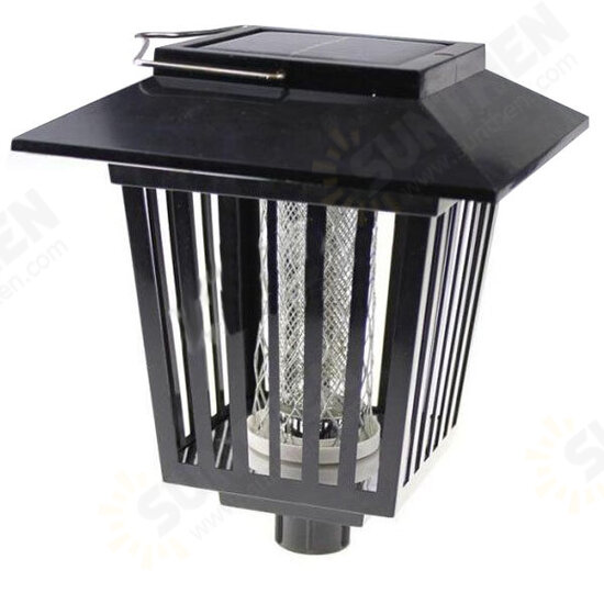 Solar Powered Mosquito Pest Zapper Lantern LED Lamp Light