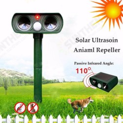 Ultrasonic Solar Power Pest Animal Repeller Repellent Cat dog Bird Mouse Fox Ultrasonic Solar Power Pest Animal Repeller Repellent Cat dog Bird Mouse Fox