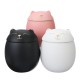 500ml Urn for Pet Ashes Cat Shape Memorial Cremation Urns-Handcrafted Black Decorative Urns for Funeral Cat urn Dog urn