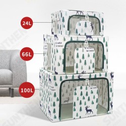 100L Household Folding Large Capacity Waterproof Tasteless Fabric Storage Box Bags Organizer 100L Household Folding Large Capacity Waterproof Tasteless Fabric Storage Box Bags Organizer