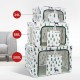 100L Household Folding Large Capacity Waterproof Tasteless Fabric Storage Box Bags Organizer