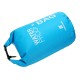 10L Outdoor Swimming Air Inflation Floating Mobile Phone Camera Storage PVC Waterproof Bag