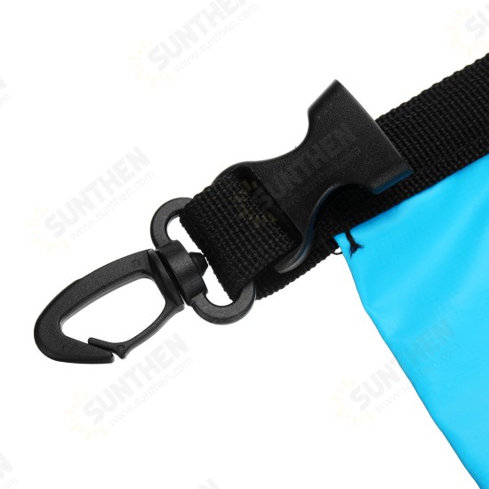 10L Outdoor Swimming Air Inflation Floating Mobile Phone Camera Storage PVC Waterproof Bag