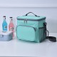 10L Portable Large Capacity with Separate Pocket Oxford Cloth Insulated Lunch Bag