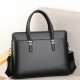 14 inch Business Casual Men PU Leather Macbook Tablet PC Laptop Storage Crossbody Shoulder Bag Handbag Briefcases