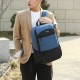 14 inch Men Nylon Extension Capacity Multi-Pocket Business Macbook Storage Bag Backpack