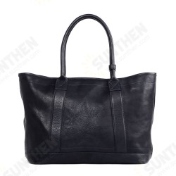 15.6 inch Large Capacity Genuine Leather Macbook Storage Bag Men Briefcases Tote Bag 15.6 inch Large Capacity Genuine Leather Macbook Storage Bag Men Briefcases Tote Bag