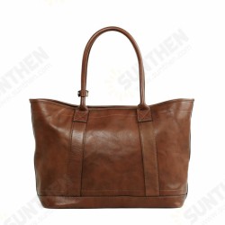 15.6 inch Large Capacity Genuine Leather Macbook Storage Bag Men Briefcases Tote Bag 15.6 inch Large Capacity Genuine Leather Macbook Storage Bag Men Briefcases Tote Bag