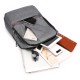 15.6 inch Men Oxford Extension Capacity Multi-Pocket with USB Charging Port Business Macbook Storage Bag Backpack