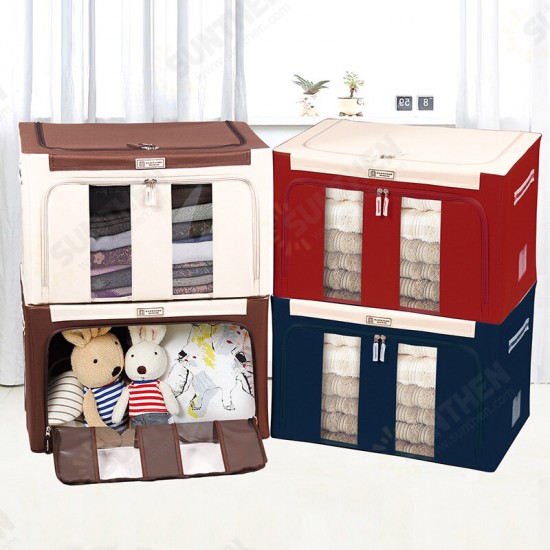 22L/88L Household Folding Formaldehyde-Resistant Waterproof Oxford Cloth Storage Box Organizer