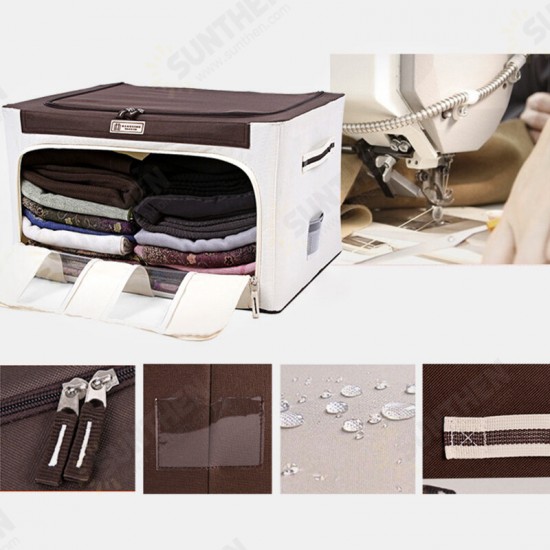 22L/88L Household Folding Formaldehyde-Resistant Waterproof Oxford Cloth Storage Box Organizer