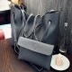 2Pcs/ Set Women Large Capacity Handbag PU Leather Shoulder Bag Crossbody Bag