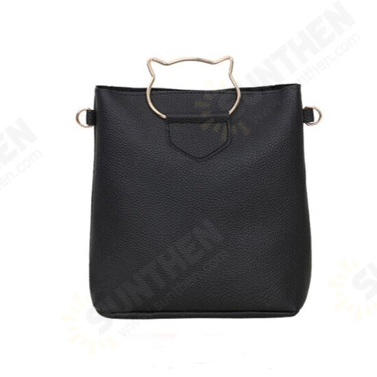 3PCS/ Set Fashion PU Leather Mobile Phone Tablet Storage Shoulder Crossbody Bag Handbag Wallet Purse