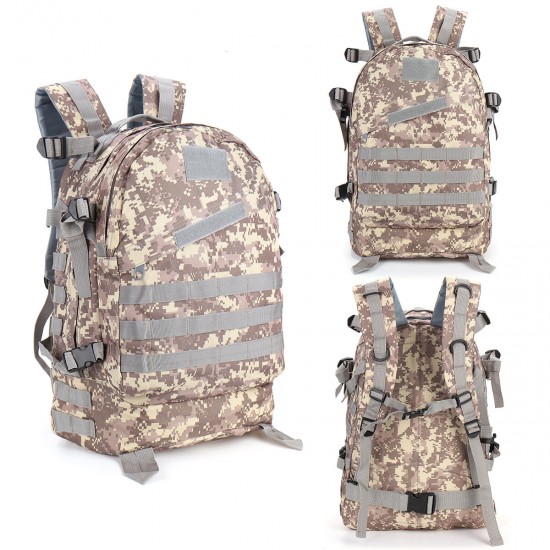 40L Large Capacity 600D Waterproof Oxford Macbook Storage Bag Camouflage Backpack