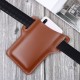 5-6 inch Retro PU Leather Mobile Phone Storage Bag Wallet Belt Waist Packs