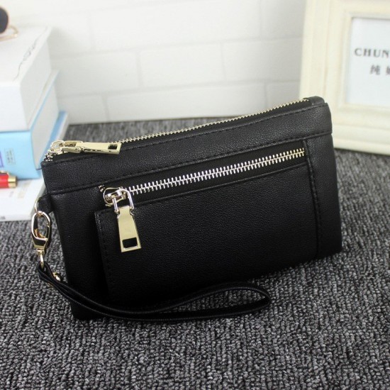 5.5 Inch Women's Long Wallet Handbag Clutch Bag Phone Bag Keys Bag For iPhone 7/7 Plus Samsung