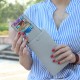 5.5 Inch Women's Vintage Litchi Stria PU Long Wallet Phone Bag Handbag For iPhone 7/7 Plus Samsung