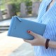 5.5 Inch Women's Vintage Litchi Stria PU Long Wallet Phone Bag Handbag For iPhone 7/7 Plus Samsung