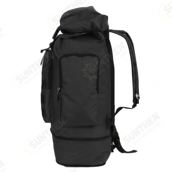 60L+10L Expanded Large Capacity with Mobile Phone Storage Side Bag Outdoor Hiking Backpack 60L+10L Expanded Large Capacity with Mobile Phone Storage Side Bag Outdoor Hiking Backpack
