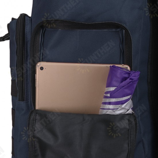 60L+10L Expanded Large Capacity with Mobile Phone Storage Side Bag Outdoor Hiking Backpack 60L+10L Expanded Large Capacity with Mobile Phone Storage Side Bag Outdoor Hiking Backpack