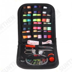 63PCS/ Set Travel Sewing Kit Measure Scissor Thimble Thread Needle Storage Box 63PCS/ Set Travel Sewing Kit Measure Scissor Thimble Thread Needle Storage Box