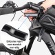 7 inch Waterproof Bicycle Bag Touch Screen MTB Road Bike Top Tube Frame Handlebar Bag Cycling Pouch