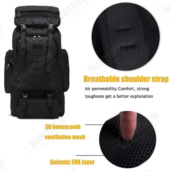 80L Large Capacity with Mobile Phone Storage Bags Outdoor Hiking Backpack 80L Large Capacity with Mobile Phone Storage Bags Outdoor Hiking Backpack