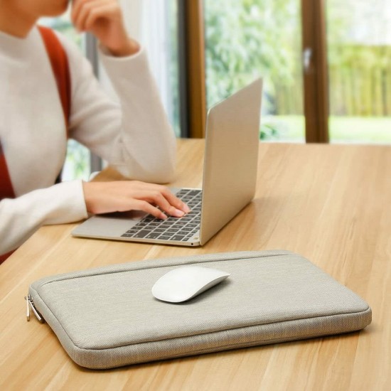 14 inch Macbook Sleeve Storage Bag Water-Resistant with Pocket Tablet Briefcase Carrying Bag Pouch