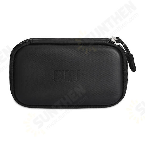 Double Layers Portable Anti-shock Earphone Accessory Storage Bag U Flash Disk Collection Box