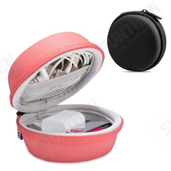 Mini Water-proof Shock-proof Earphone Storage Box Accessory Collection Management Storage Bag