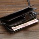 Men Business Leather Long Wallet Clutch Purse Bag ID Credit SIM Card Holder For iPhone Samsung