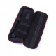 41*15*5.5cm Portable Oximeter Blood Glucose Meter Set Storage Box Dual Zipper Anti-slip Rubber Handle EVA Storage Bag