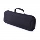 41*15*5.5cm Portable Oximeter Blood Glucose Meter Set Storage Box Dual Zipper Anti-slip Rubber Handle EVA Storage Bag