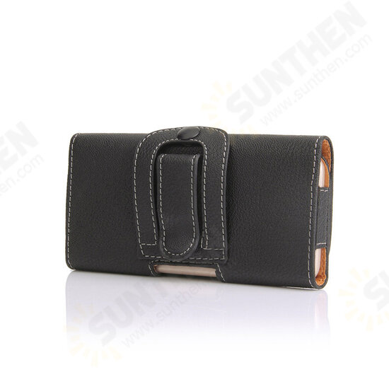 4.7/5.5 inch Bussiness PU Leather Mobile Phone Money Coin Hiking Sport Men Phone Bag Belt Waist Bag Sidebag Pack