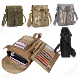 600D Nylon Anti-Scratch Outdoor Tactical Bag Large Capacity Storage With Multi-Card Slots Wallet Crossbody Bag 600D Nylon Anti-Scratch Outdoor Tactical Bag Large Capacity Storage With Multi-Card Slots Wallet Crossbody Bag