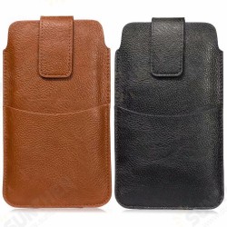 6.4/5.5/5.2 inch Bussiness PU Leather Mobile Phone Money Coin Men Phone Bag Belt Waist Bag Sidebag Pack with Card Slot 6.4/5.5/5.2 inch Bussiness PU Leather Mobile Phone Money Coin Men Phone Bag Belt Waist Bag Sidebag Pack with Card Slot