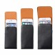 Bussiness PU Leather Mobile Phone Money Coin Hiking Sport Men Phone Bag Belt Waist Bag Sidebag Pack S5 Pro Phone Case