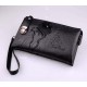 Casual Large Capacity PU Leather Men Long Wallets Clutch Hasp Phone Credit Card Wallet